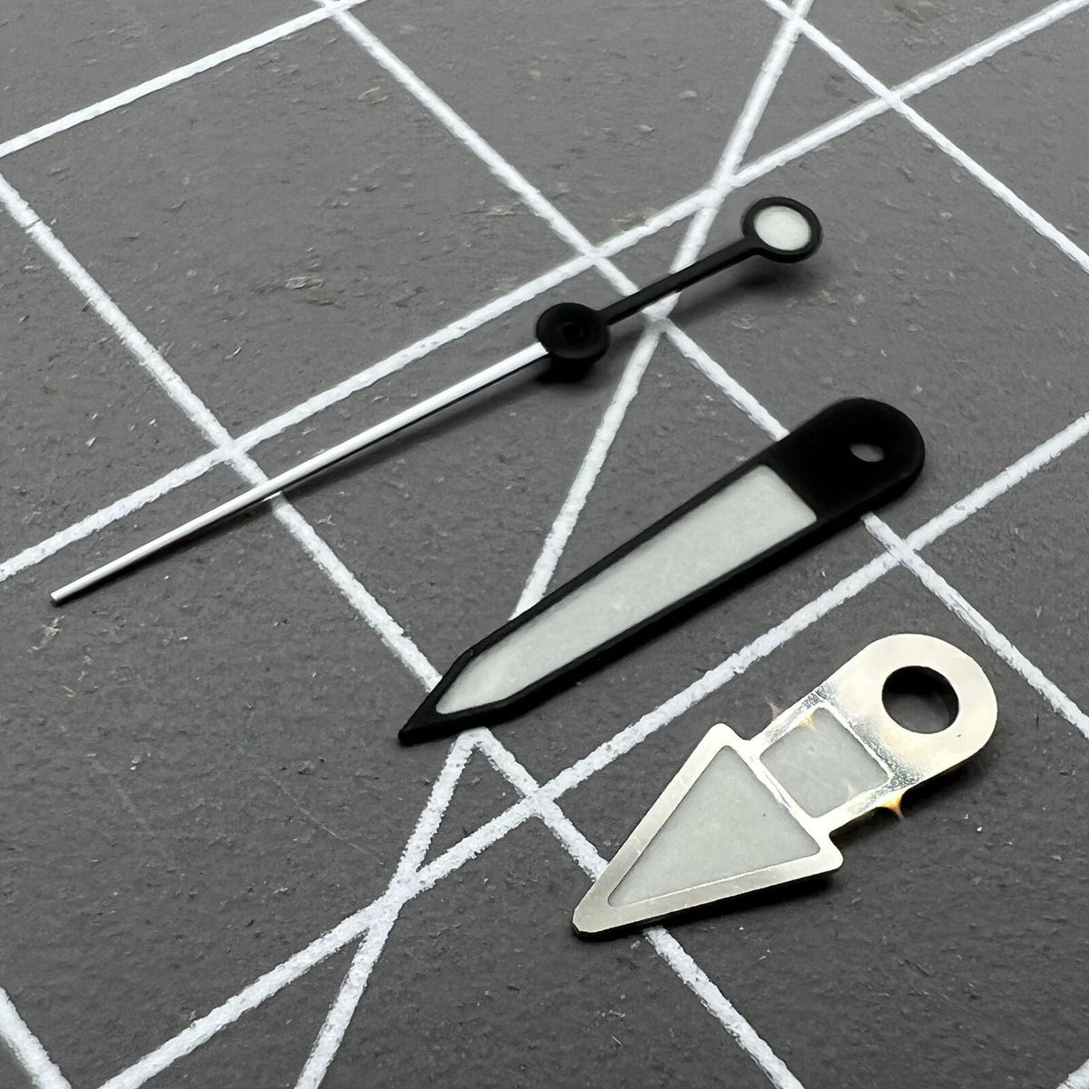 YANGQI Yaoqijie Orologio Mani Compatibile Con NH35A NH36A 4R36 7S36 7002 7009 Lume Stereoscopic Orologi Aghi Di Durata (Colore: Oro Rosa - Foto 1