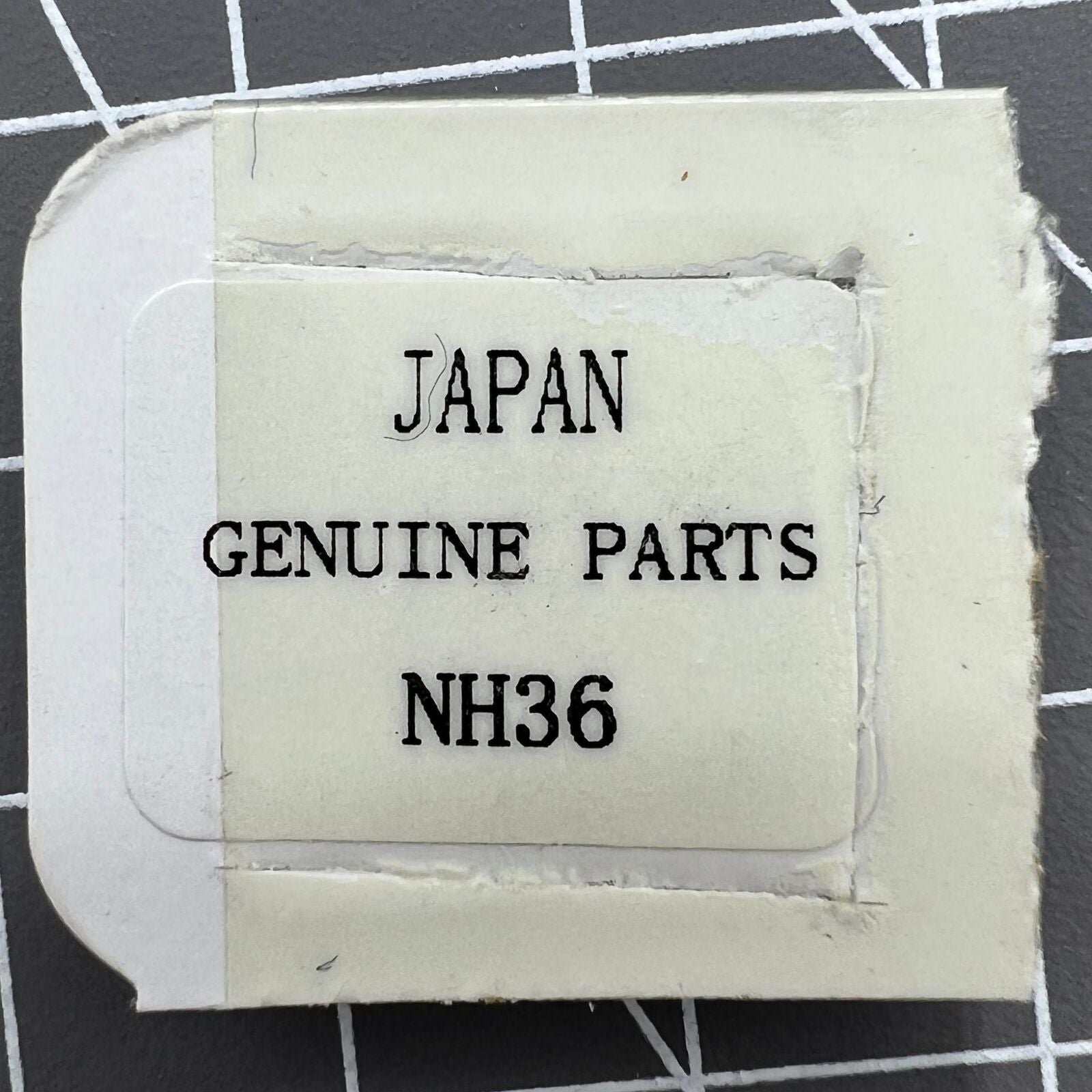 Axe De Balancier Avec Roue Pour Mouvement Seiko NH36 - Pièce D'occasion Issue D'une Montre Fonctionnelle