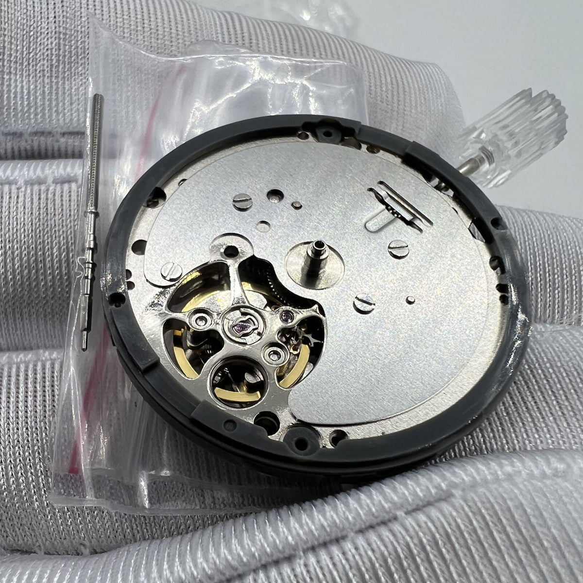SaiDian Movimento Orologio Automatico NH38A – Ricambio Meccanico 3 Lancette, Compatibile Con NH38