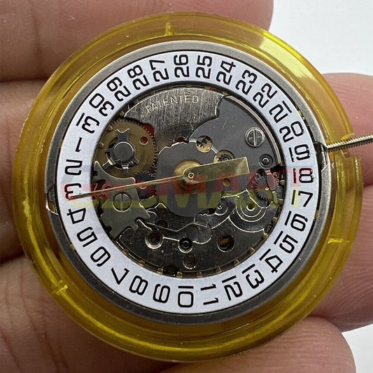 ESA536.121 Swiss Made quartz watch part with V8 movement, single calendar, 3 hands for watch repair and accessories.