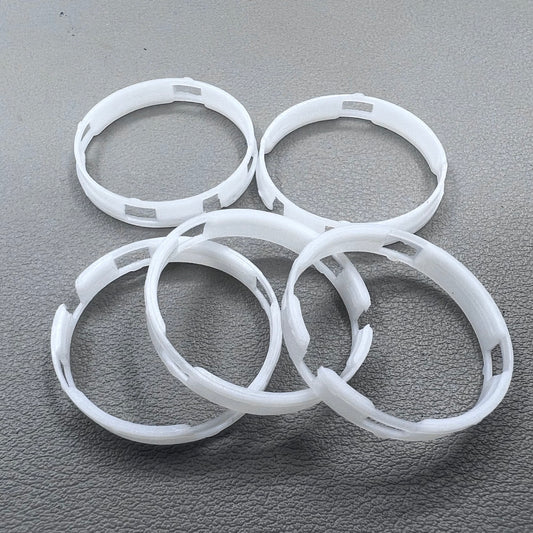 Cushion mount spacer ring set for ETA 2824 2836 2846 watch movements, 6.5x27.5mm precision fit.