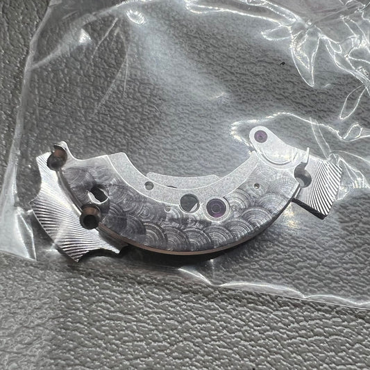 Wheel Bridge Splint for Seagull ST18 watch movement, precise fit for watch repair and maintenance.