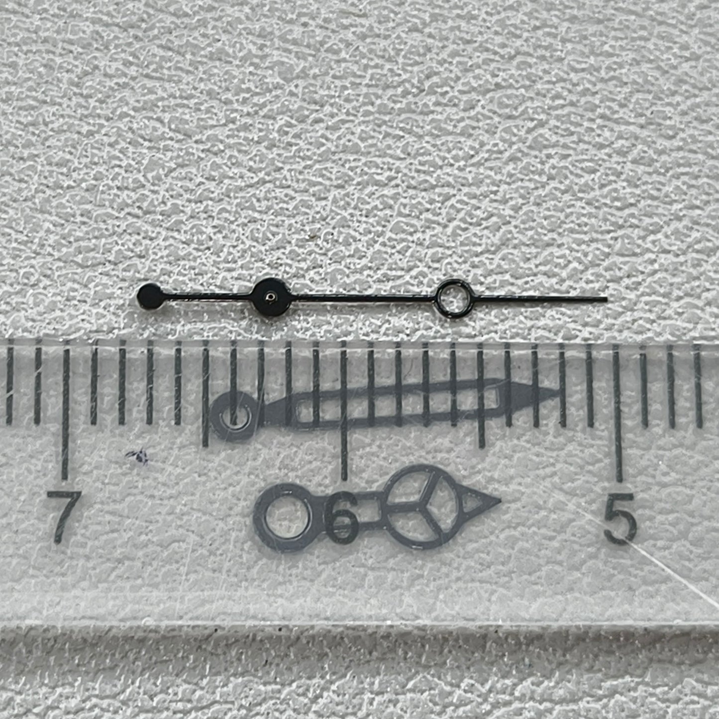 2 Sets/Pack Black Hollow Watch Hands Suitable for NH35/36/4R/7S Movement