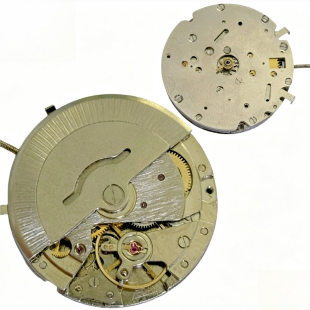 Chinese 2813 8205 Auto Mechanical Movement Red Wheel No Calendar with Second Hands