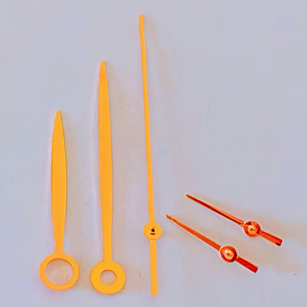 16.8mm Leaf Shape Rose Golden Watch Hands Fit for ETA/Dandong 7750 Movement Watch Part