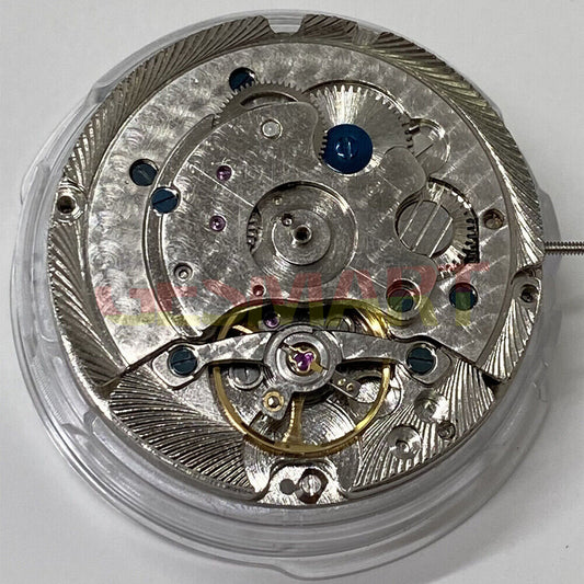 SHANGHAI branded multifunctional automatic watch with mechanical movement and small second subdial at 9 o?clock, elegant design.