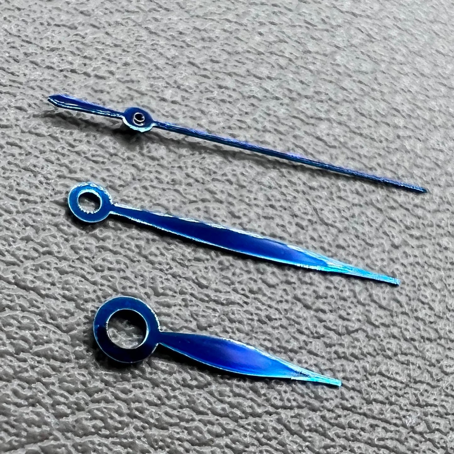 17.5mm blue 3 hands set for ETA2836 2824 2892A2 watch movement, precision fit accessory