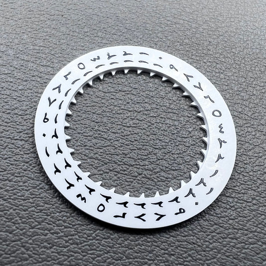 Arabic Date Disk Wheel for Mechanical NH35 Movement Crown@3.0