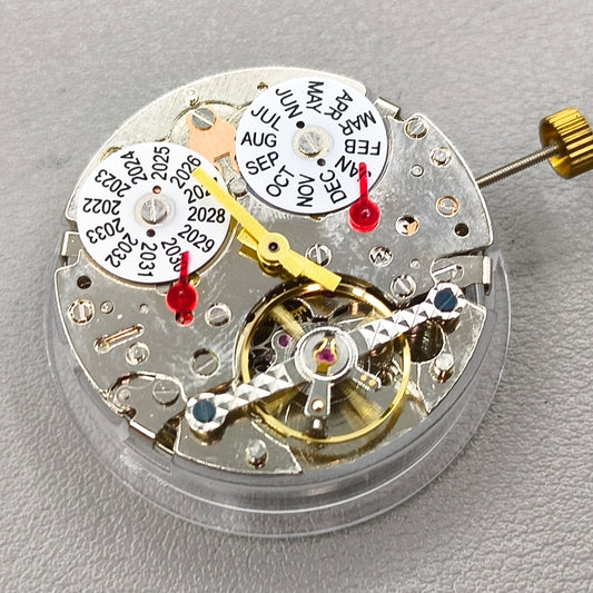 Perpetual Calendar@12 Mechanical Movement Hollow Balance Wheel@6