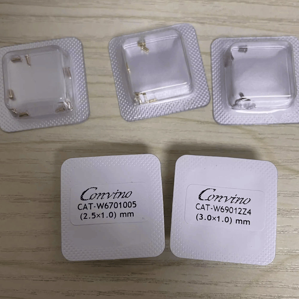 Stainless steel Ballon Bleu de Cartier watch back cover screws, 2.5/3/4mm, durable repair parts