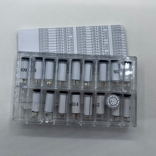 Assortment 51 Sets Golden Luminous Watch Hands Hour/minute Hands Set