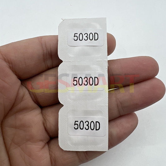 Watch winding stems compatible with Ronda 5030D and 5040D movements for precise time adjustment.