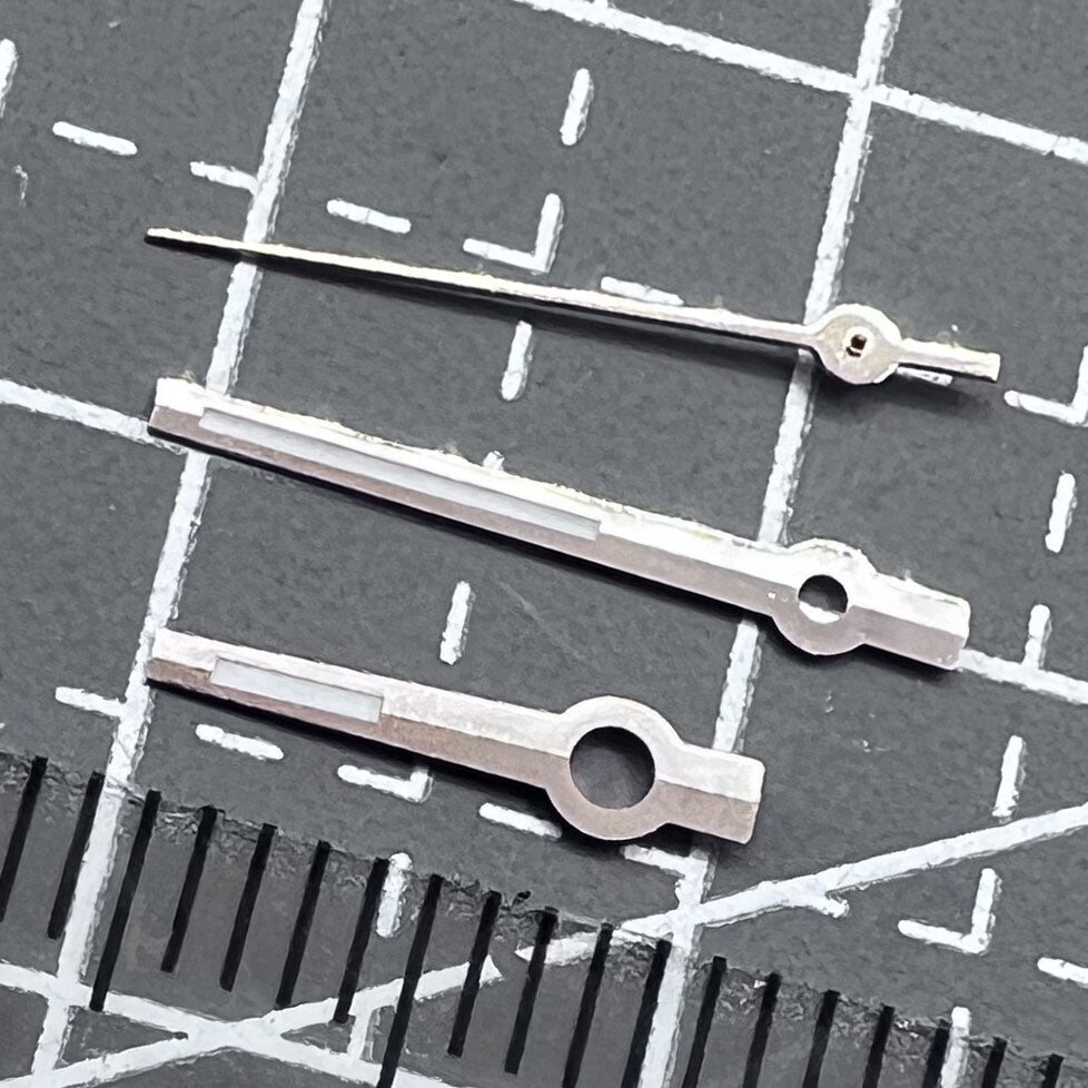 Grünes Lume Zeigerset mit Roségoldrand für Miyota 8285 Dayjust Modell