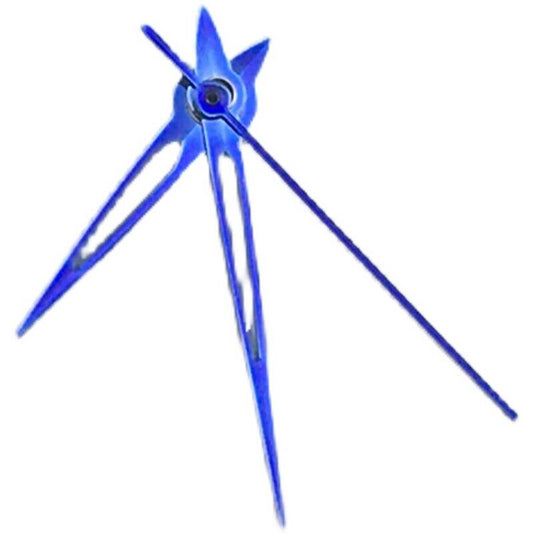 Green luminous watch hands set for NH35A/NH36A movement, size 9x13x13mm, for precise time reading.