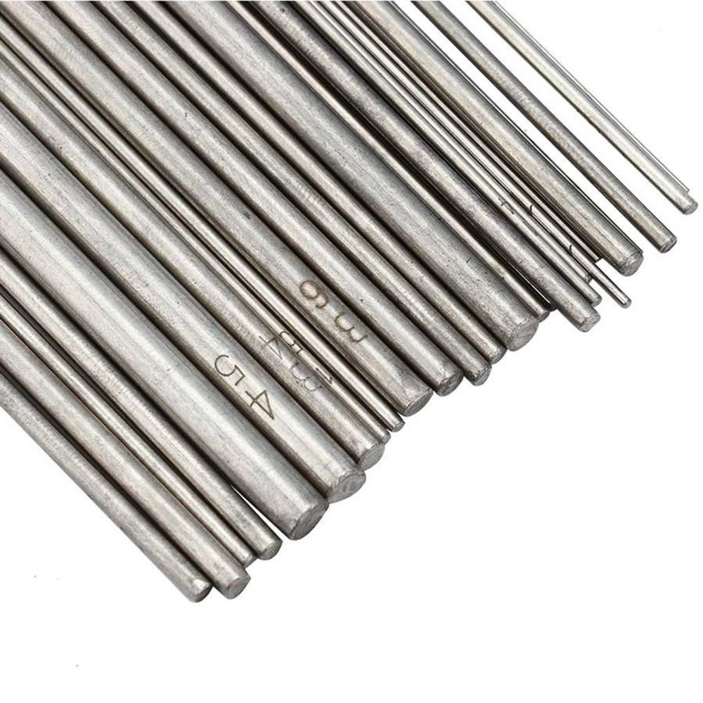 0.5-5mm 304 Stainless Steel Jewelry Cored Rod Wire Welding Soldering Rod