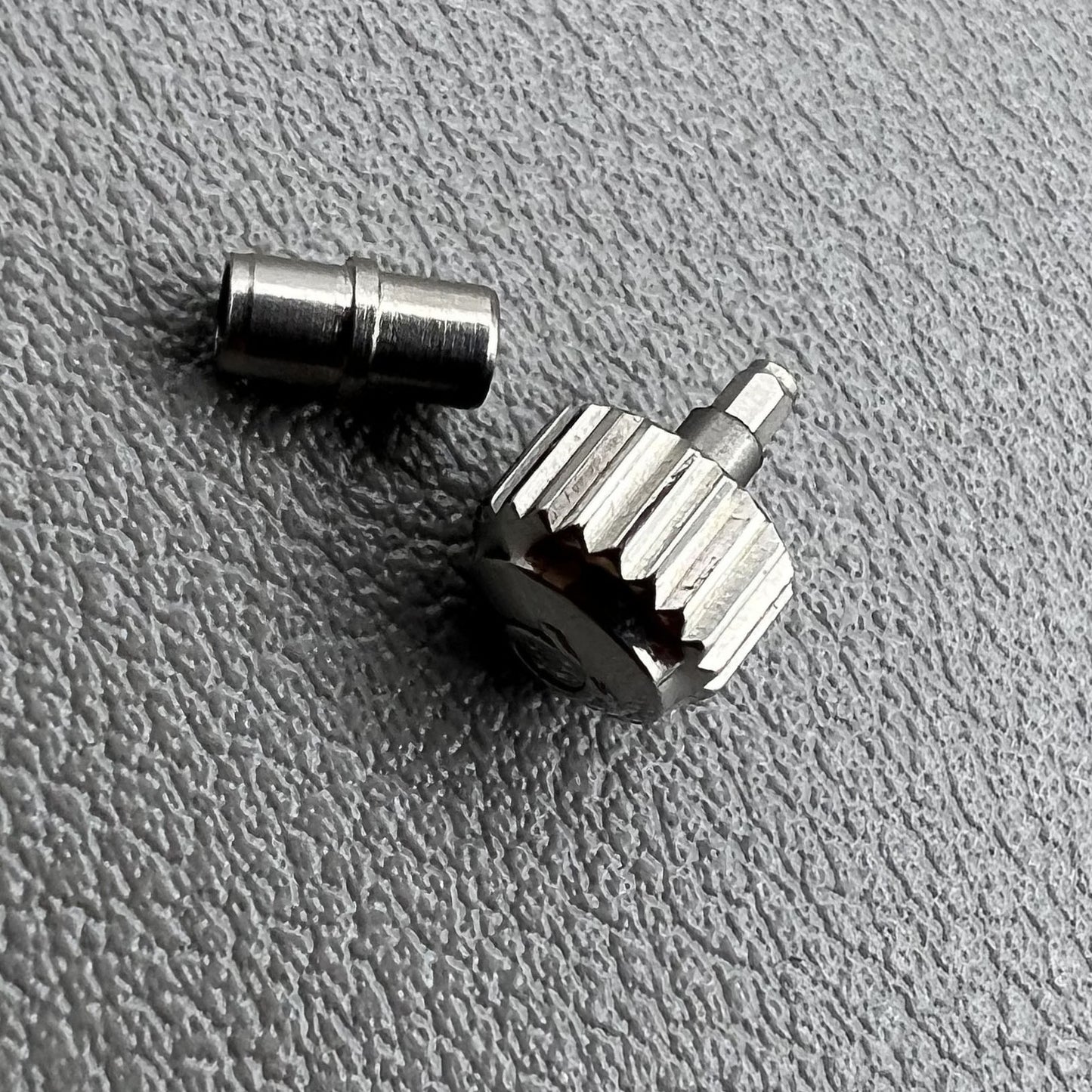 6.0mm Sivler Watch Crown with Tube for OMEGA Seamaster 300 Watch