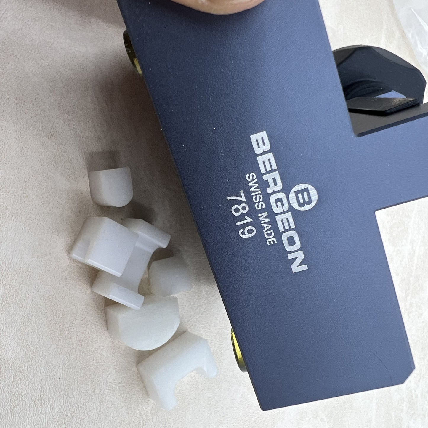 Swiss Bergeon 7819 bending Device for Folding Bracelet Clasps Fix Repair