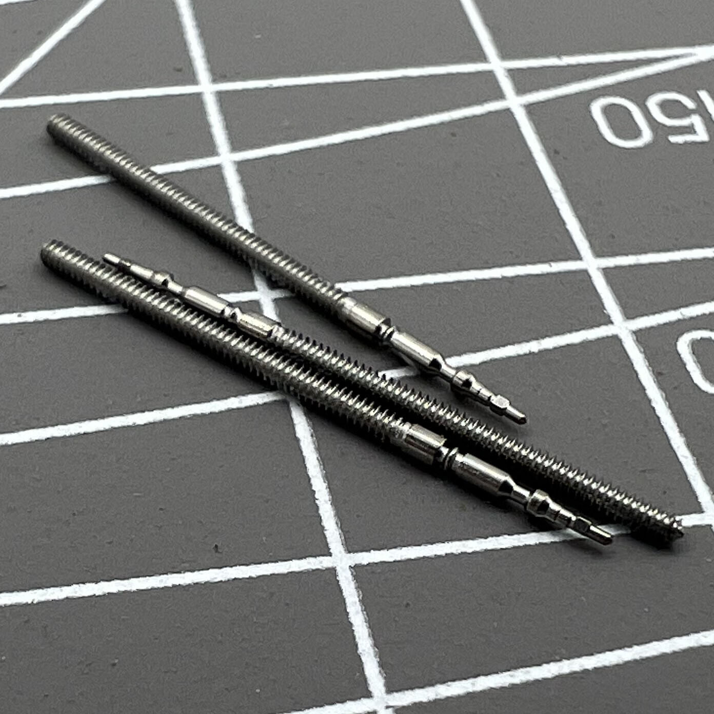 Set of 5 generic watch winding stems compatible with Miyota GL20 GL30 for accurate time setting.