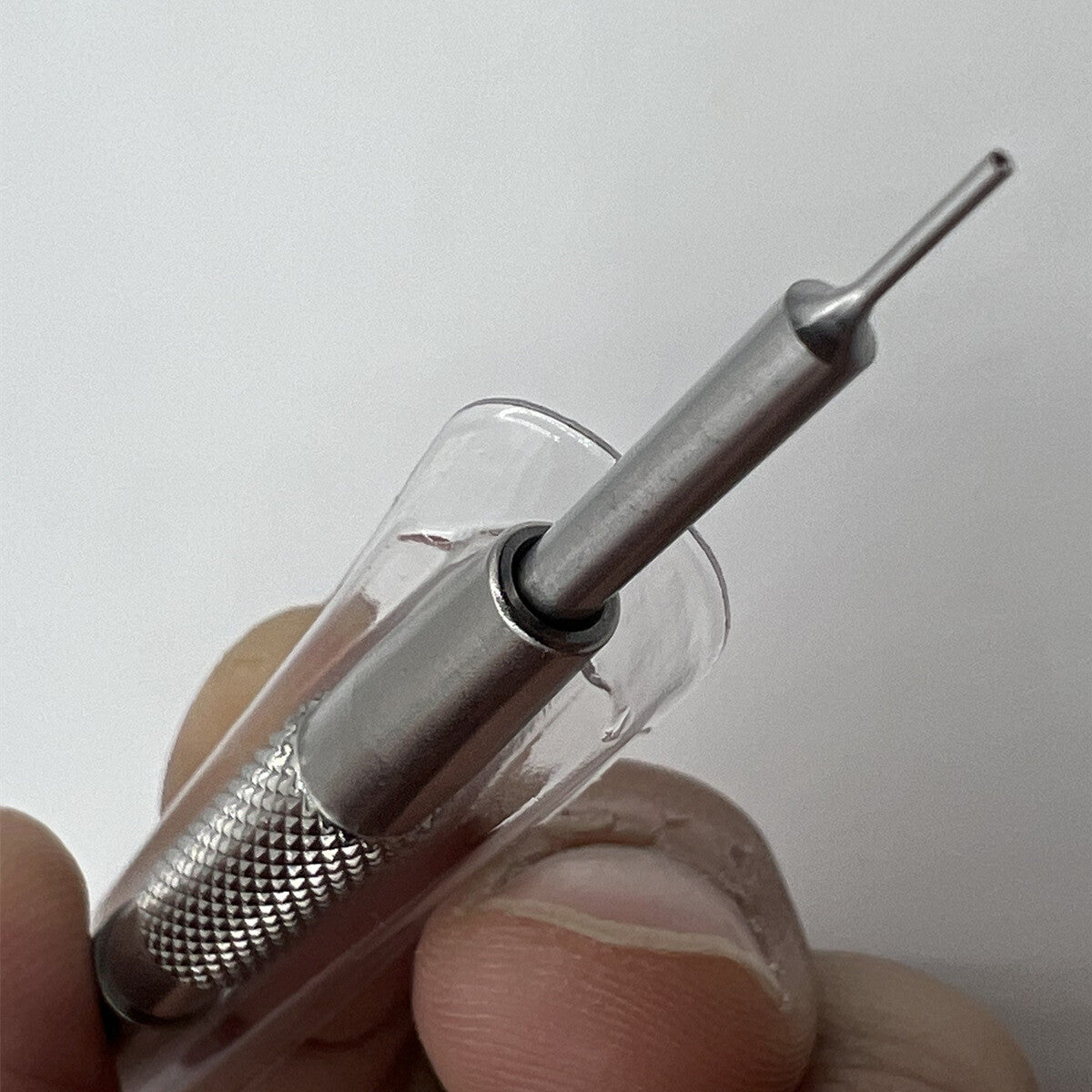 Bergeon 6767-S spring bar tool for precise watch bracelet adjustments and removals, essential watchmaker tool.