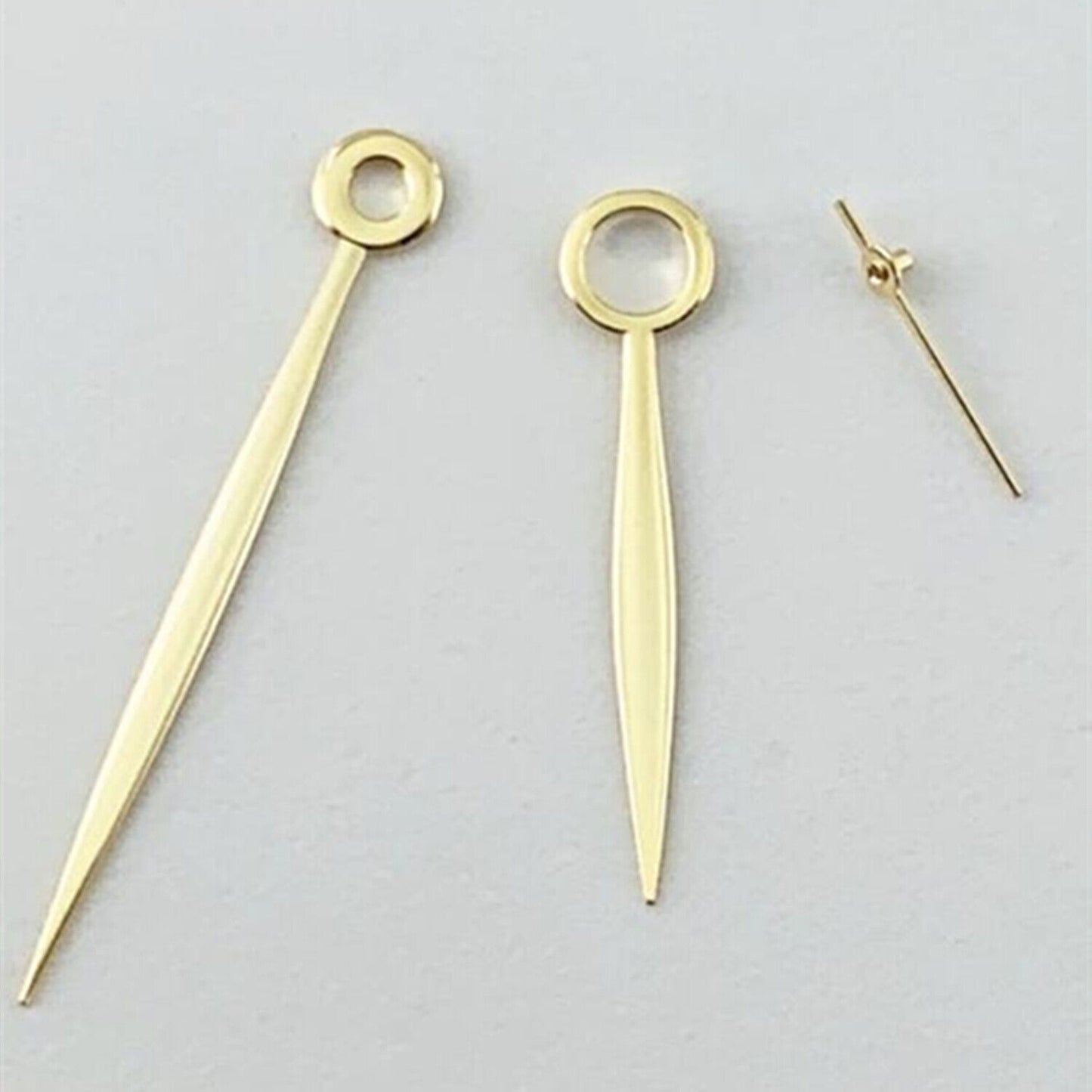 Willow leaf shape watch hands by Seagull for ST3600 and ETA6497 movements, elegant accessory.