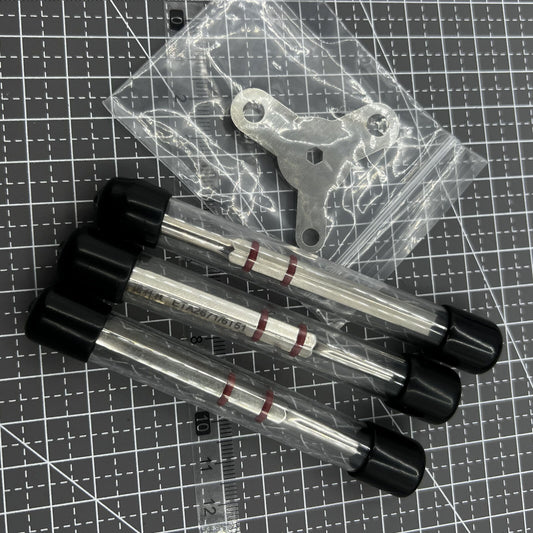 Rotor oscillating weight ball bearing remover tool for ETA2824, ETA2000, ETA2671, NH36 movements.