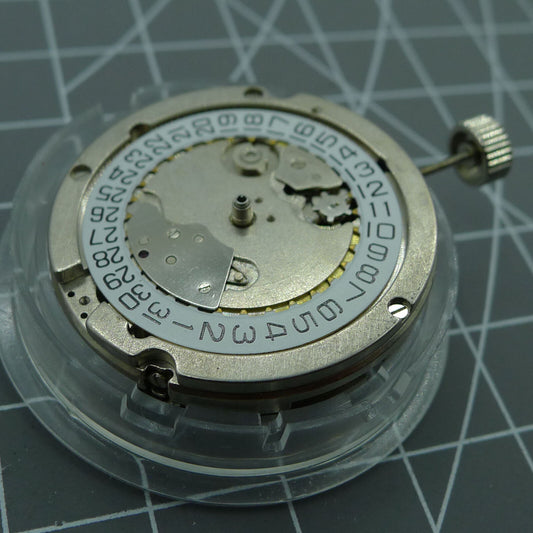 Seagull ST2551 watch with automatic mechanical movement, 3 hands, and date display at 3 o'clock.