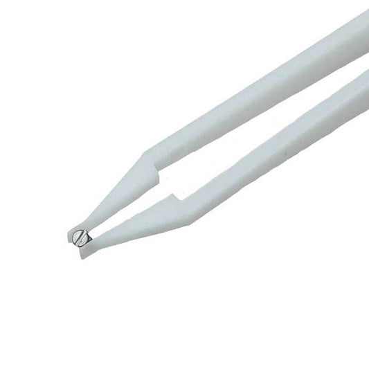 Bergeon 6460 plastic battery tweezer for precise watch battery replacement and handling.