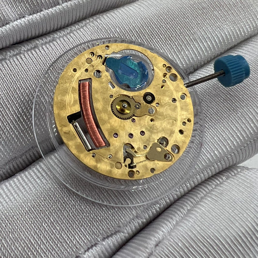 Swiss Made ETA 210.001 quartz watch movement with precision 2-hand design by ETA.