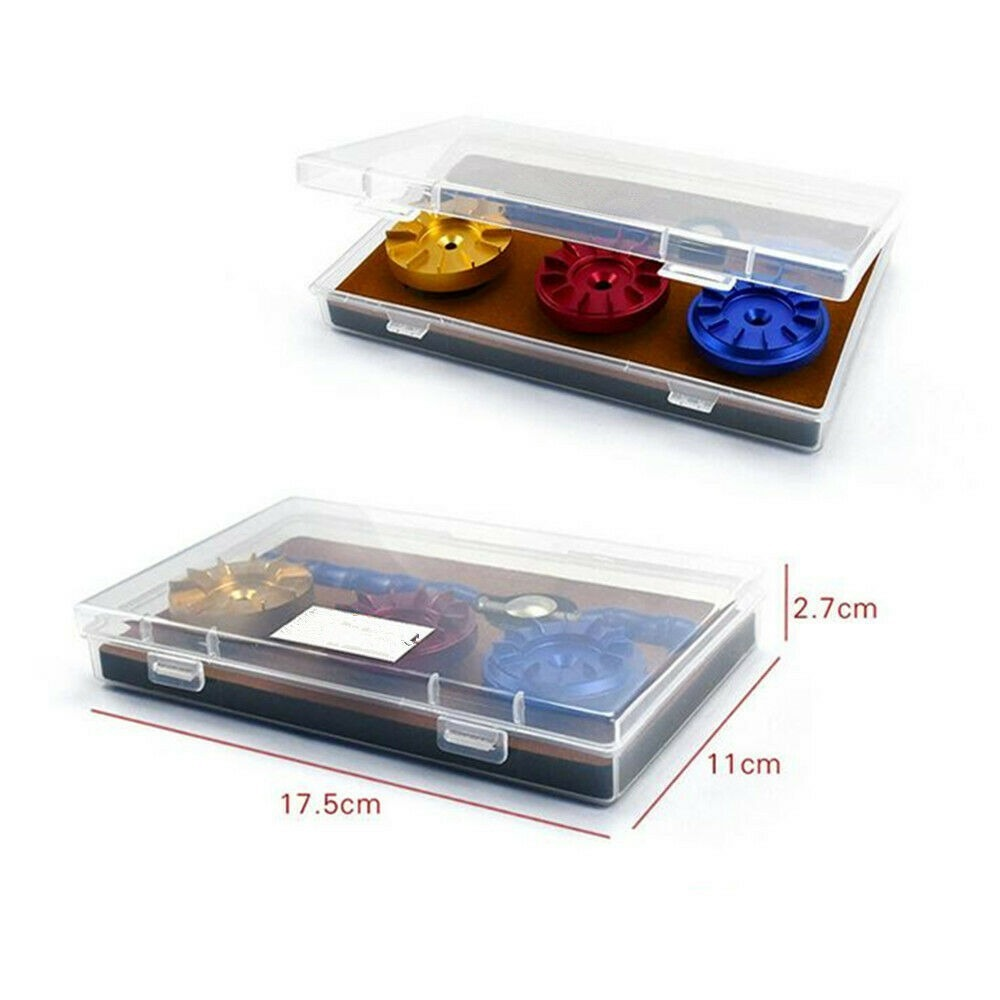 Corum 3-Die watch case opener wrench with 1.0/0.8/0.7mm teeth for precise watch accessory repairs