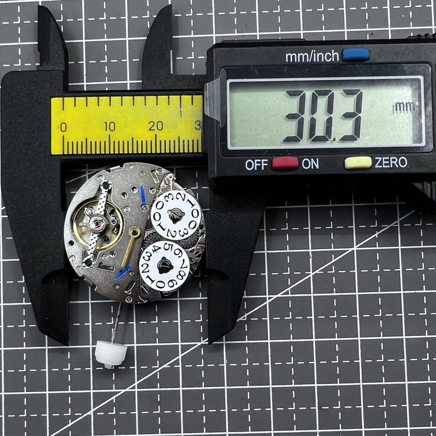 LB20 Multifunktionales automatisches mechanisches Uhrwerk, Datum bei 12