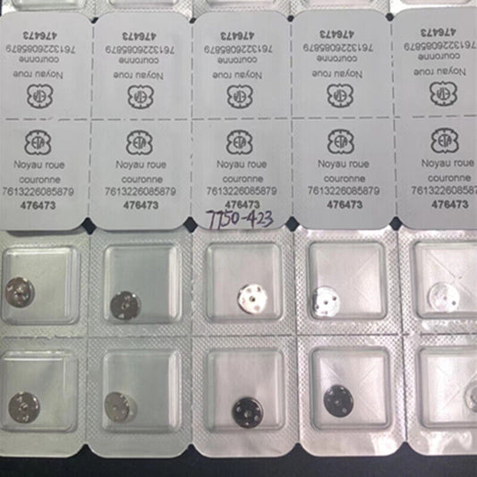 Crown wheel core replacement for 7750 watch movement by Ref.423, precise fit for watch repairs.
