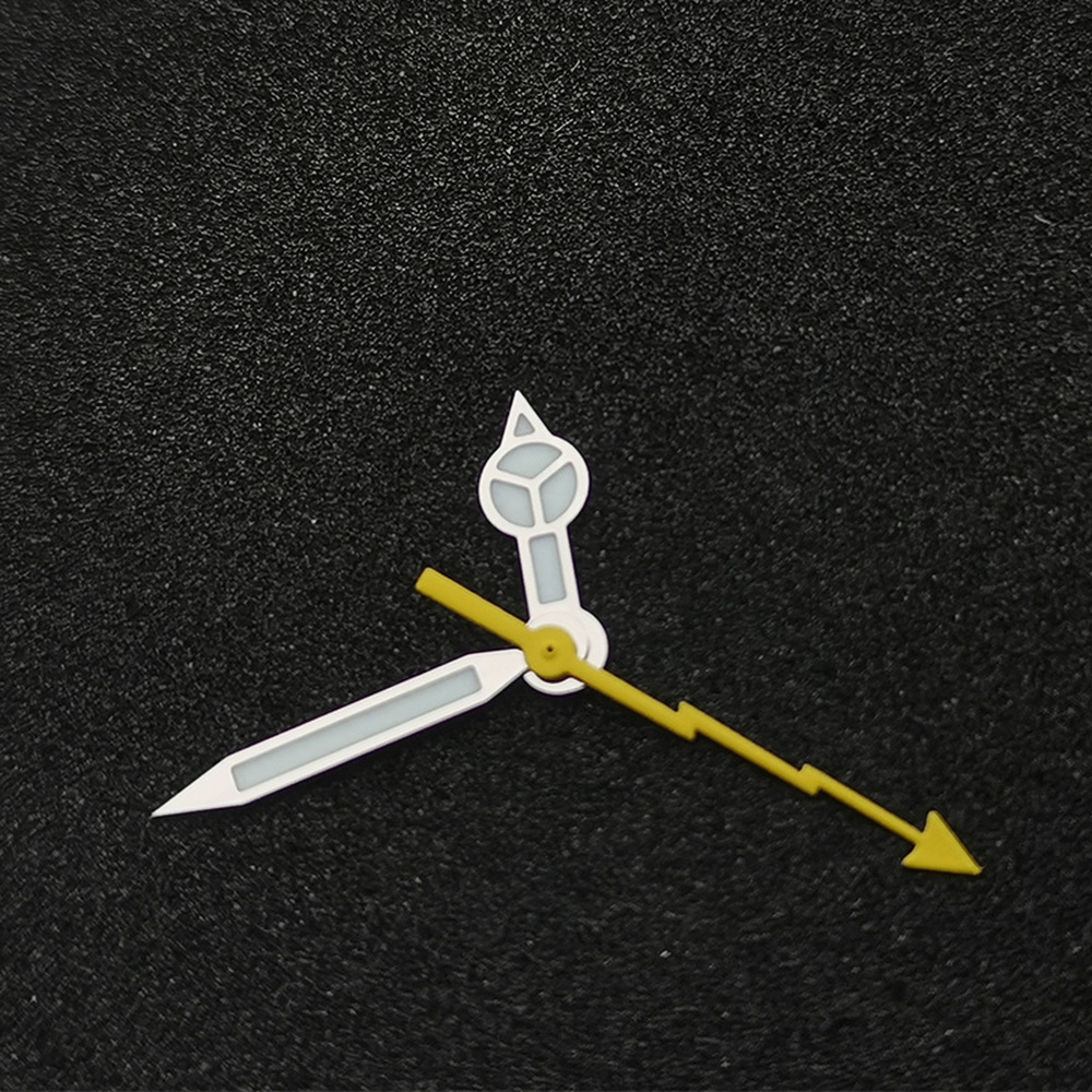 Green luminous watch hands set for SKX/SBBN models with NH35A/NH36 movement by P1-6-A, precision timeparts