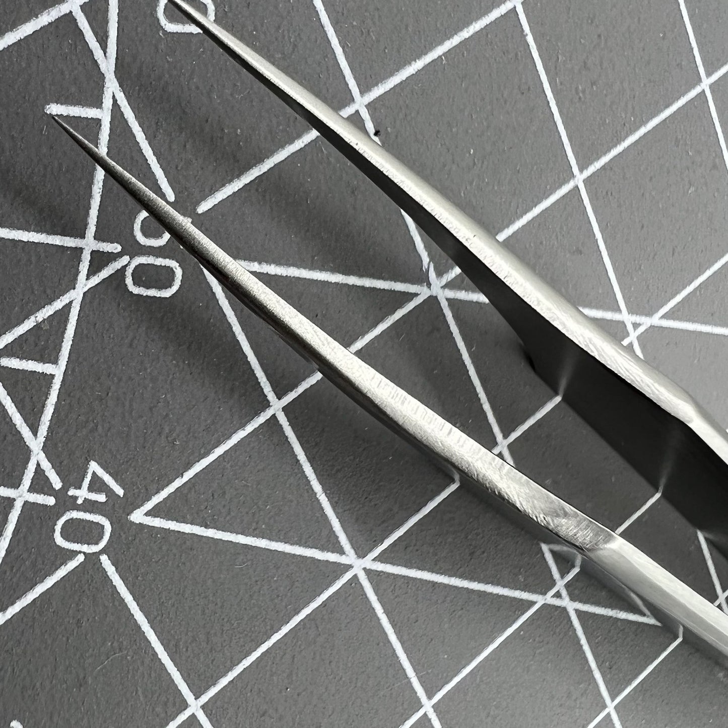Antimagnetische Pinzette Bergeon 7024-4, in der Schweiz hergestellt, Größe 110 mm