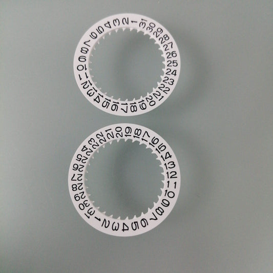Spare watch dial discs for NH35 NH36 movements, perfect for customizing watch parts.