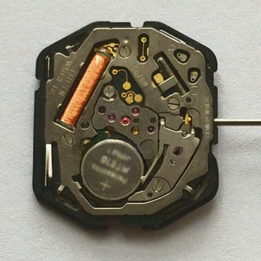Citizen G870M solar watch repair parts with 2 hands, brand new Japan-made components for precise timekeeping.