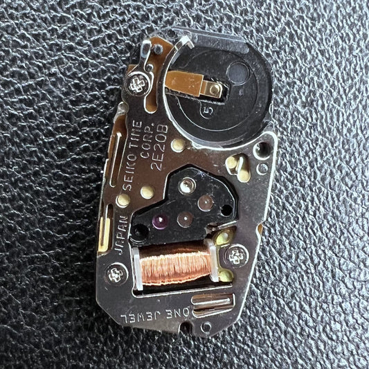 Seiko 2E20B Quartz Movement with 2 Hands, precise watch accessory for timepieces.