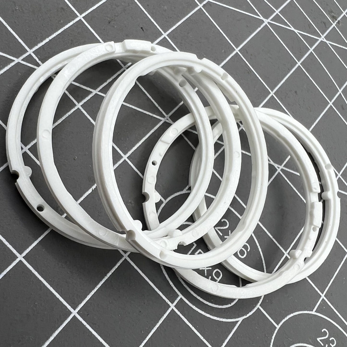S/S Watch Case Dial Ring Spacer Ring for China Made 2836 Movement