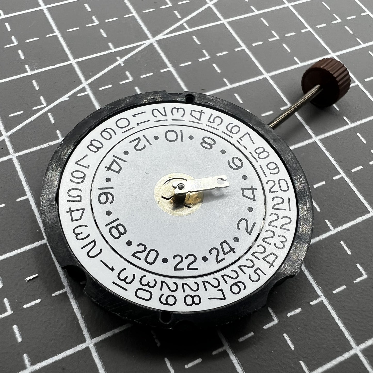 Ronda 505 24D 505.24D Date At 3 Quartz Watch Movement