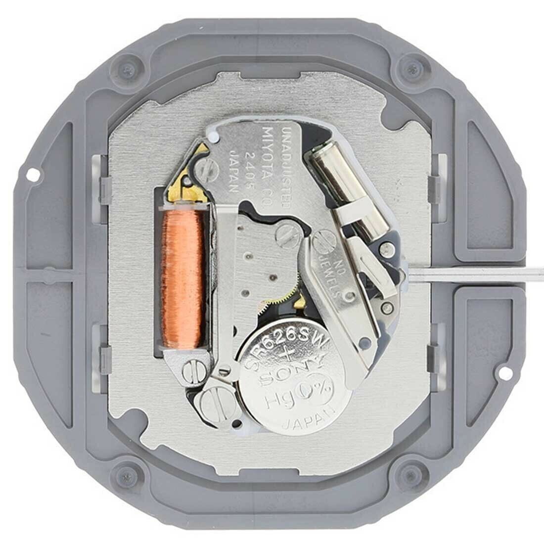 Miyota 2405 Japan Quartz Movement for precise watch accessory performance and reliability.