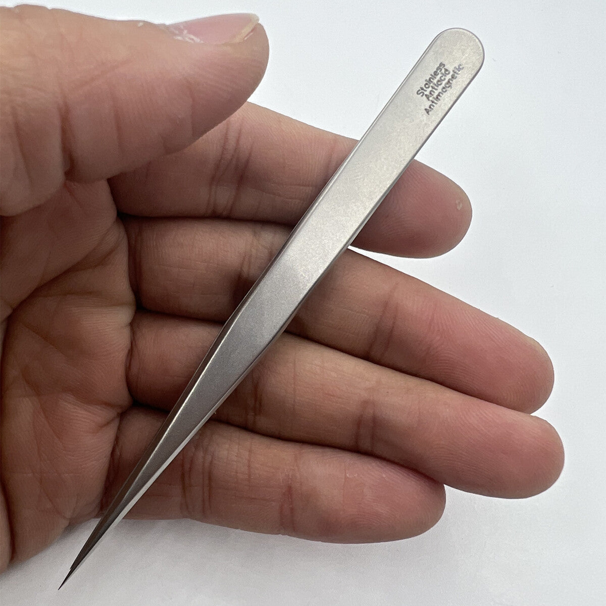 Bergeon 7026-3C Antimagnetische Edelstahlpinzette