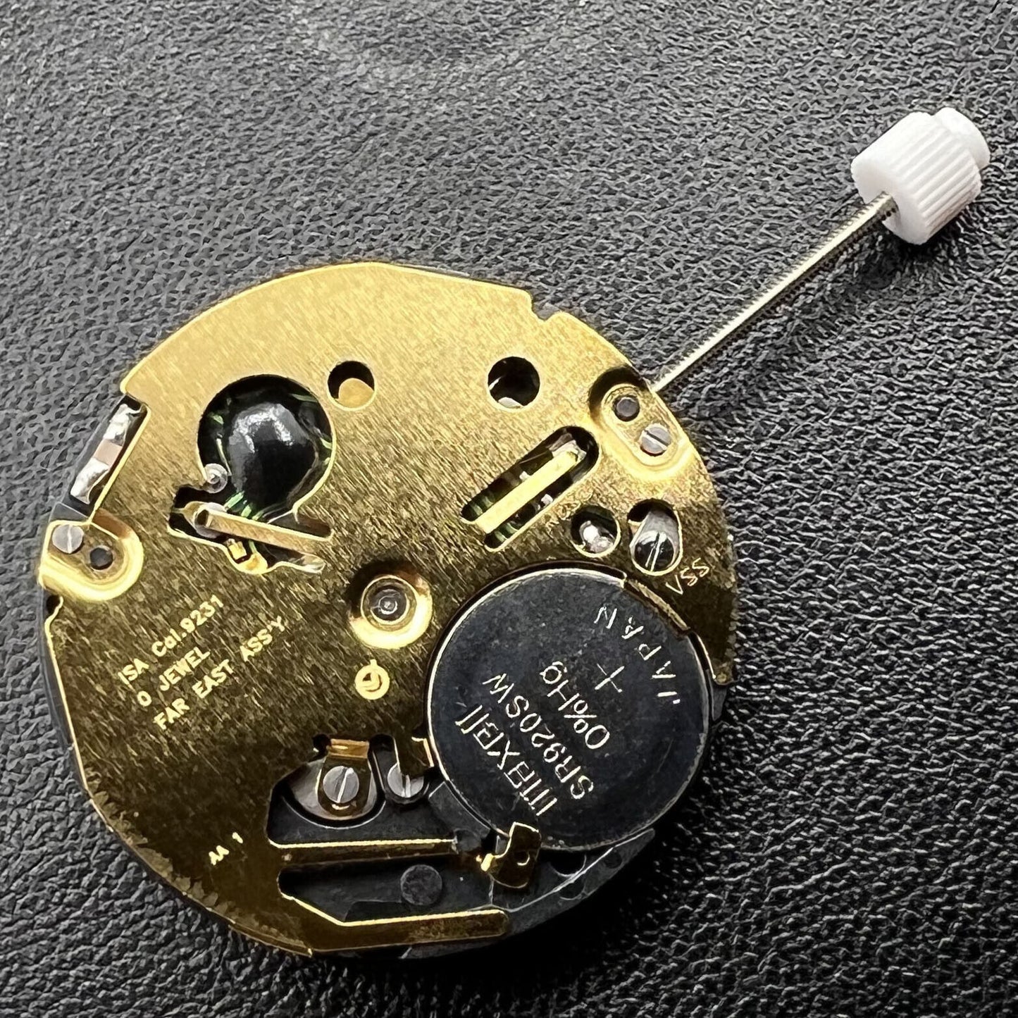 ISA 9231 Quarzwerk, Stern- und Mondphase bei 6, Schweizer Uhrwerk