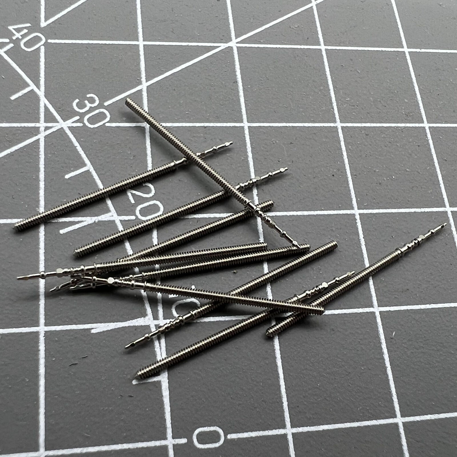 Generic watch winding stem for Epson VJ12B, VJ42B, VJ32B movements, durable replacement part.