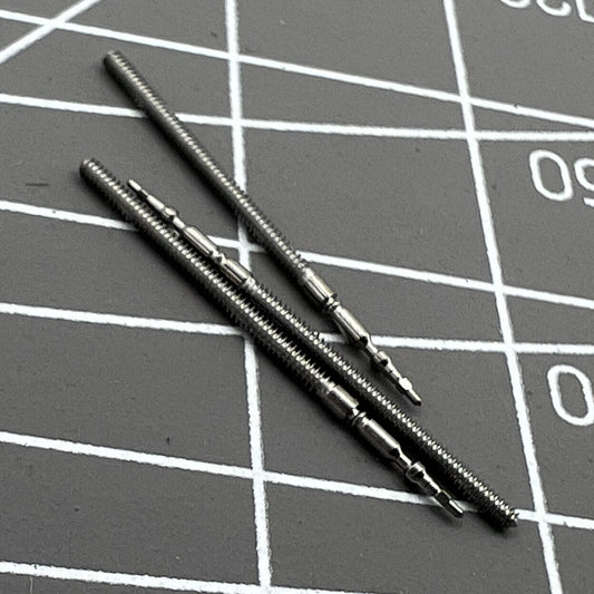 Set of 5 generic watch winding stems compatible with Miyota GL20 GL30 movements for precise repairs.