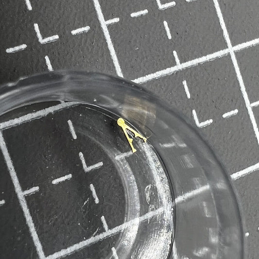 Balance stop lever spare part for ETA 2671 movement, precision watch accessory.