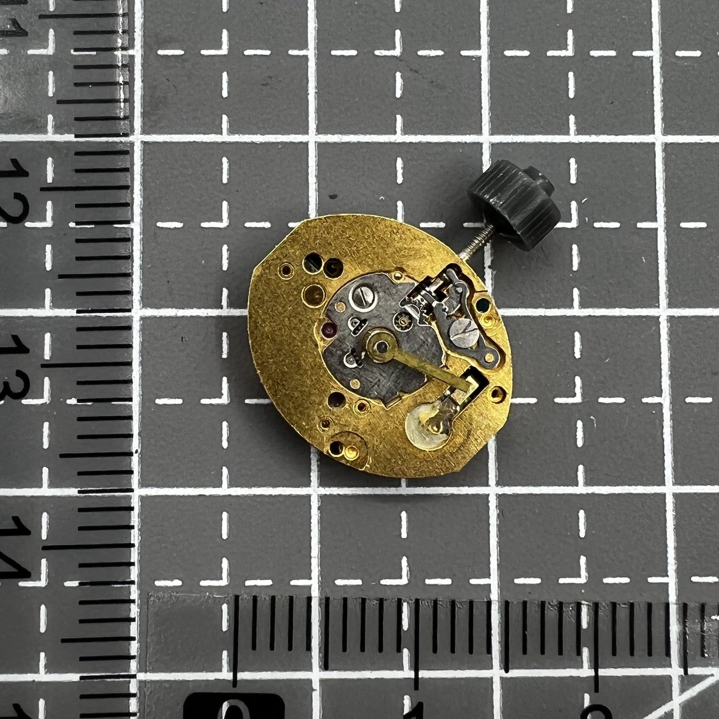 Swiss ETA980.003 Quartz Movement 2 Hands Blue Circuit Board