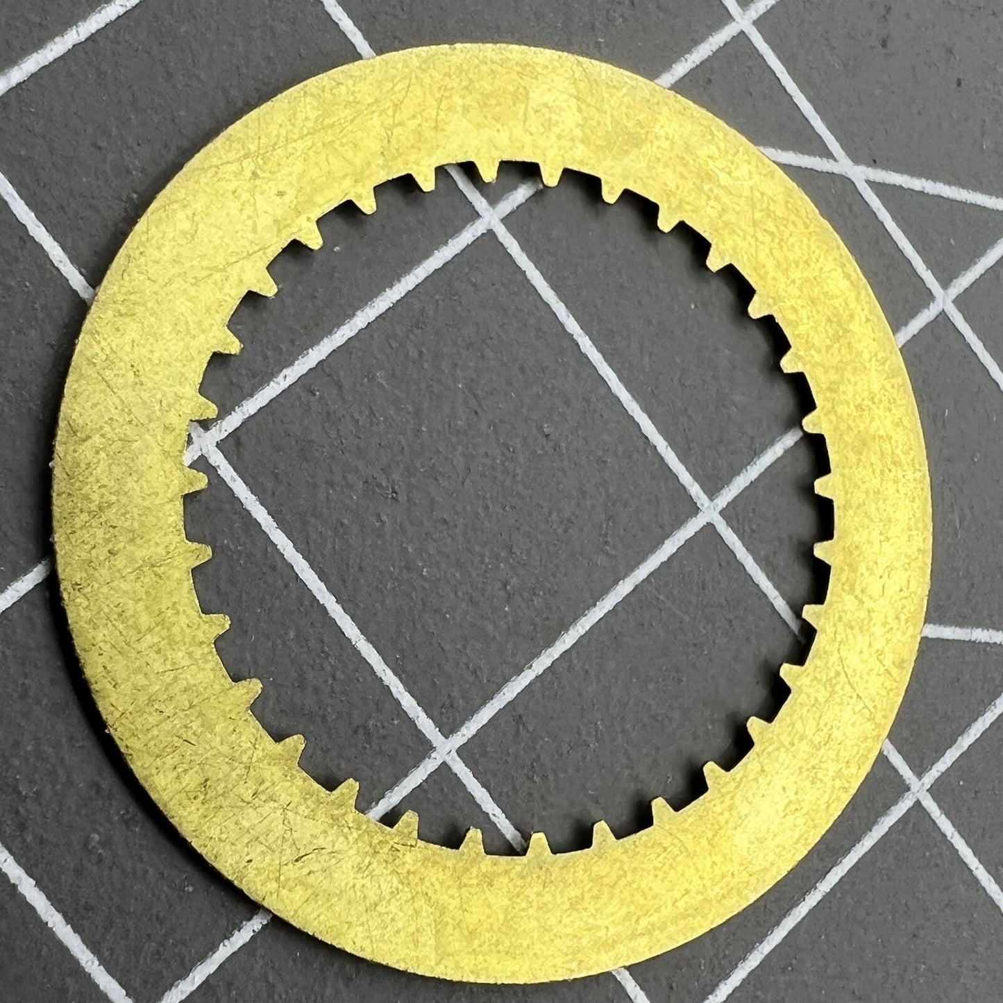 Black date disk wheel for China Made 7750 watch movement displaying date at 3 o'clock position, precision gear part.