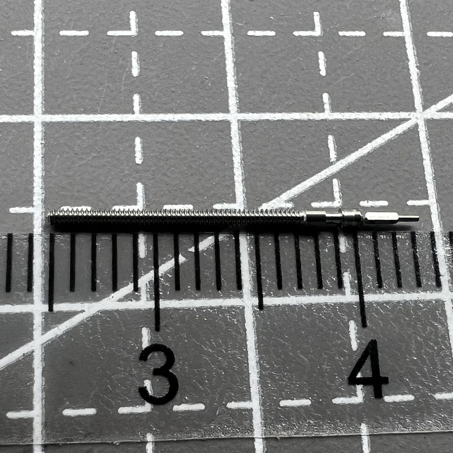 2 PIECES Watch Winding Stems Fit for Movement Miyota 2005/2105/2305/2350
