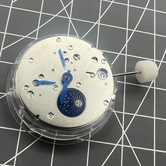 SHANGHAI JHB10 watch accessory with single calendar and automatic mechanical movement.