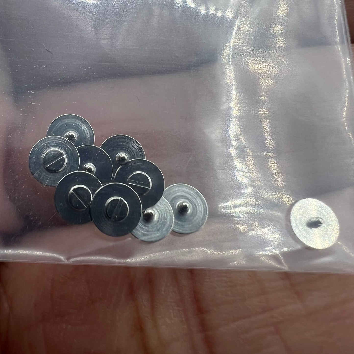 10 PIECES Crown Wheel Screw Generic Fit for ETA 2836-2 2824 Movement #420SS