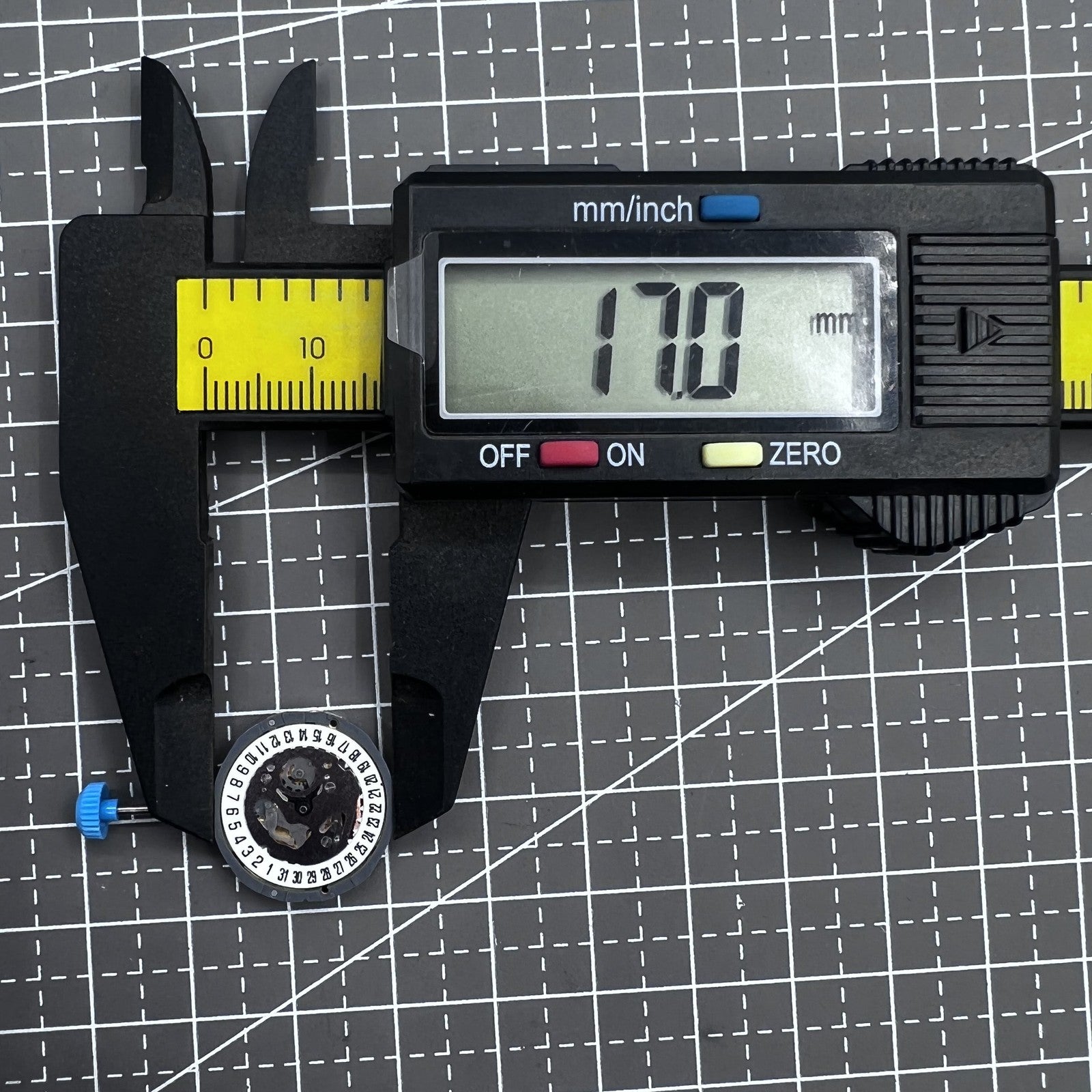 Miyota 6L12 quartz watch movement with date at 6, high precision replacement by Miyota brand.